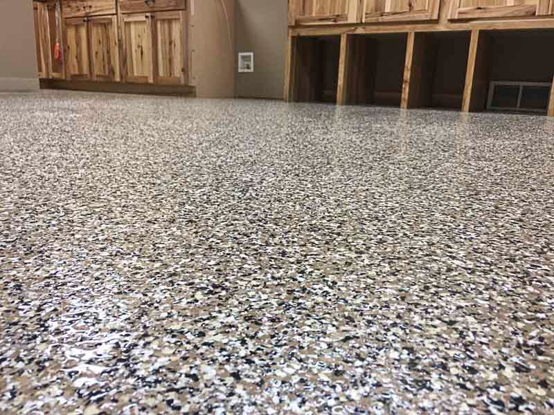 Epoxy floor coating by Dakota Grinding